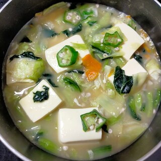 豆腐と野菜の中華風煮